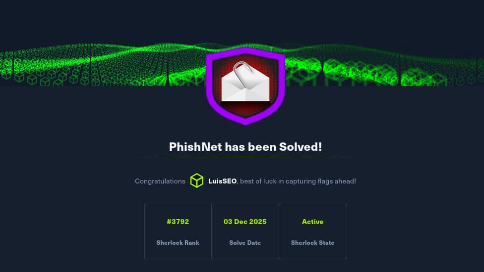 Writeup - Phisnet - Hack the box